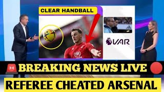 🔴VAR admits massive errors after arsenal denied clear penalty outrageous decision