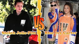 Shiloh Jolie-Pitt (Brad Pitt's Daughter) VS Blue Ivy Carter Transformation ★ From Baby To 2025