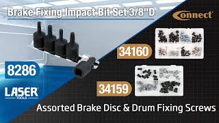 8286 | Brake Fixing Impact Bit Set 3/8\