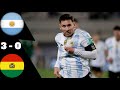 Argentina vs Bolivia 3-0 - All Goals and Extended Highlights - 2021