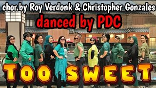 Too Sweet line dance, chor.by Roy Verdonk(NL)& Christopher Gonzales(USA), danced by PDC(INA)