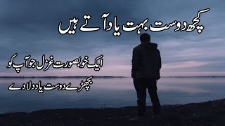 Kuch Dost Bohot Yaad Aatay Hain | Urdu Ghazal on Friendship | Friendship Poetry in Urdu