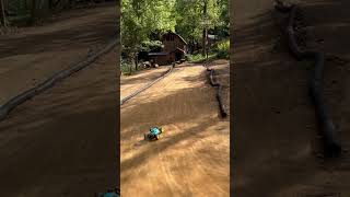 Nitro RC Buggy, Tekno NB48 2.1 Hitting Quad! 1/8 Scale 4wd