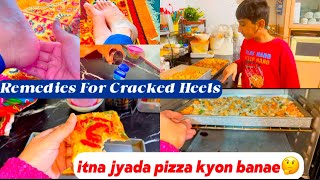 Remedies for Cracked Heel || Bachu k School Trip ki taiyariyan ||House Wife Busy Routine Vlog