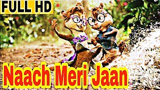 Naach Meri Jaana Alvin & Chipmunks Cartoon Funny Version Video Song nora fatehi abcd 2