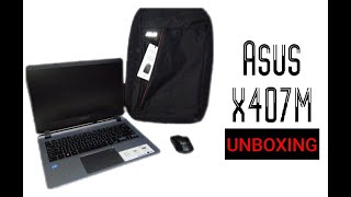 Asus X407M Unboxing