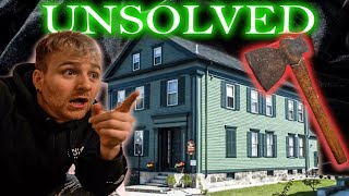 Overnight In Axe Murderers Haunted House | Lizzie Borden Unsolved Case