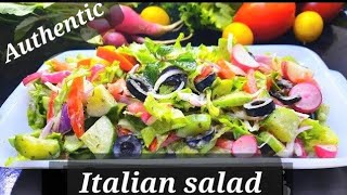Professional Italian Salad,#italiansalad #FlavorofHeaven #salad