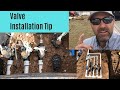 Sprinkler System Valve Installation Tip