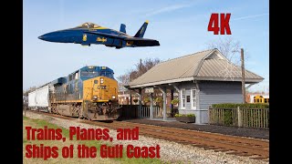 Trains, Planes, and Ships of the Gulf Coast