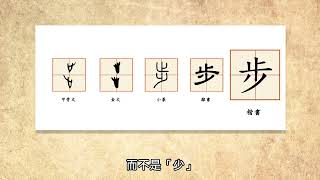 【步】汉字说故事｜学中文｜学汉字｜动画｜漢字物語｜中国語学習｜漢字学習｜中国語｜the story of chinese characters