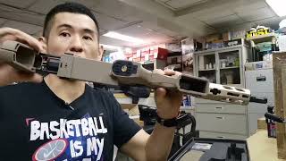 How to install battery to Poseidon Avenger 1 Airsoft Electric Gun