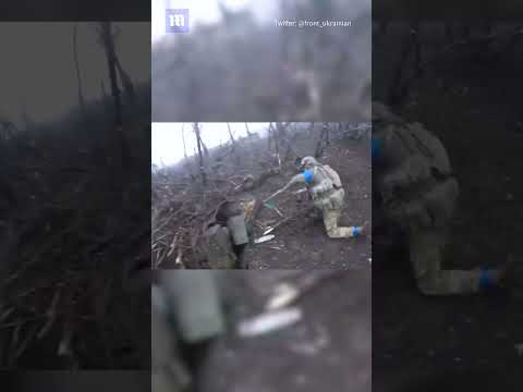 Ukraine's Elite 47th Brigade Pin Down Russian Soldiers With Heavy ...