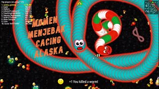 ugal ugalan di Worms Zone Indonesia!- TOP GLOBAL CACING ALASKA