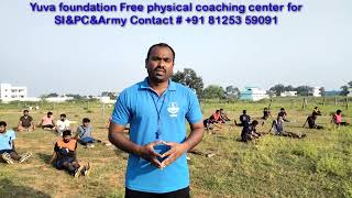 New Batch starts from October 26th #Yuva foundation free coaching