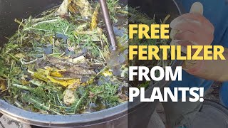 How to Make POWERFUL Fertilizer from ANY Plant