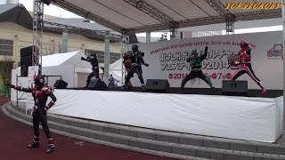 ご当地ヒーローショー キタキュウマン・地球戦士ゼロス・パワーシティオーイタ ＠北九州ポップカルチャーフェスティバル2014