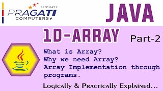 JAVA | 1D Array | Part-2