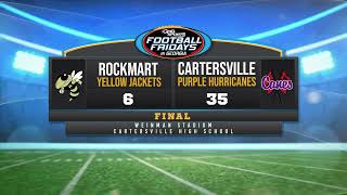 Rockmart at Cartersville Highlight Reel