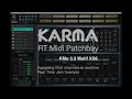 KARMA RT Midi Patchbay Jam