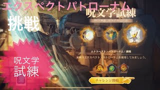 【S9 呪文学試練】エクスペクトパトローナムの呪文学試練(挑戦)