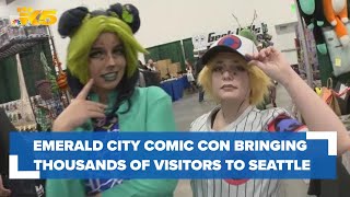 Emerald City Comic Con bringing thousands of visitors to downtown Seattle