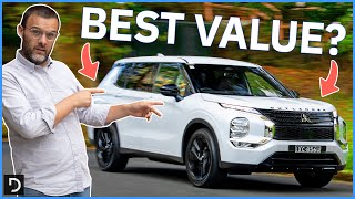 2023 Mitsubishi Outlander LS Black Edition | The Best Value Medium-SUV? |  Drive.com.au