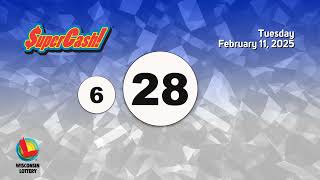 Wisconsin Lottery Evening Draw 02/11/2025