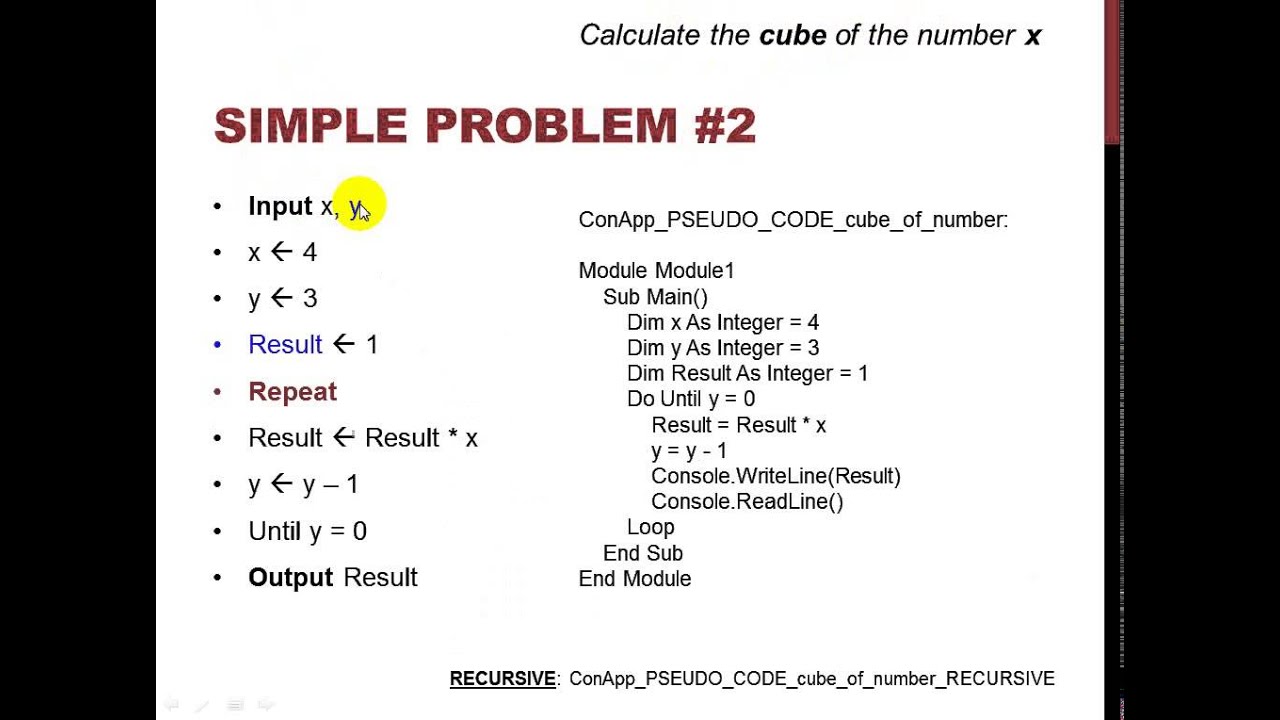 Algorithm To Pseudocode To Code - YouTube