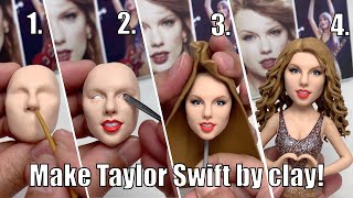Clay Sculpture: Taylor Swift, the full figure sculpturing process from scratch【Clay Artisan JAY】