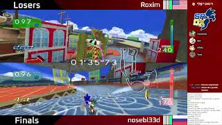 FBNewbie6 | Roxim vs Nosebl33d | Losers Finals | Sonic Riders DX 1.0.1 Online Tournament