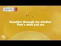 gabrielle sunshine lyrics