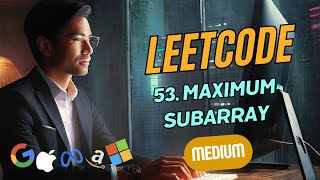 Maximum Subarray - Leetcode 53 - Kadane's Algo - JavaScript - Blind 75