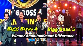 Bigg Boss Nagarjuna Winner Announcing Style | King Nag Title Winner Announcing | Jai Swaraajya tv