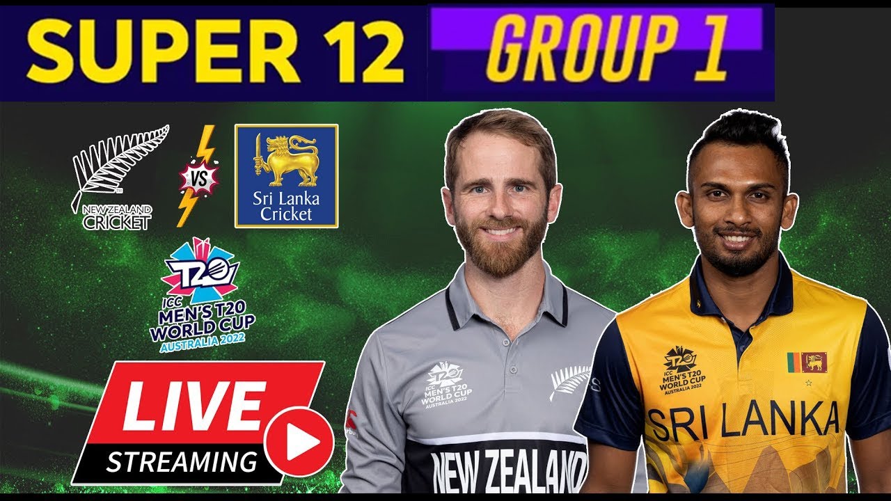 🔴 New Zealand Vs Sri Lanka - 27th Match Super 12 - YouTube