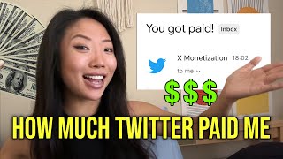 How To Get Paid By Twitter (X) + How Much I Got Paid!