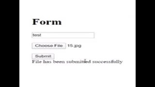 Submit Form with FormData & Ajax | Upload Files into Server with Ajax | File uploading with Ajax