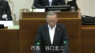 津山市議会令和５年９月定例会（8月28日）会期の決定、議案一括上程・提案説明など