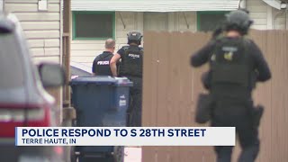 Brief standoff in Terre Haute ends with suspect in custody