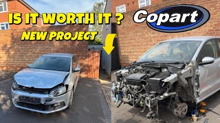 REBUILDING VW POLO - FIRST COPART PROJECT - CRASH DAMAGED - PART 1