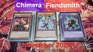 Chimera Fiendsmith Deck Profile  (early) November 2024 #yugioh #chimera #fiendsmith