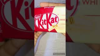 Nestle kitkat white chocolate #asmr