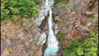 Flying around the Taebaek Mountains, South Korea.