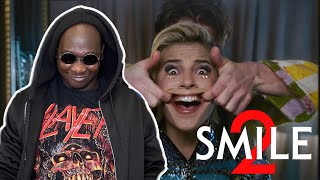 SMILE 2 (2024) MOVIE REACTION - POP STAR TRAUMA! FIRST TIME WATCHING! REVIEW