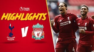 Highlights: Spurs 1-2 Liverpool | Reds make it five wins from five at Wembley