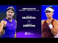 Karolina Muchova vs. Jaqueline Cristian  | 2024 Ningbo Round of 16 | WTA Match Highlights