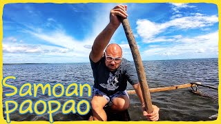 SATAOA BEACH FALES | SAMOAN OUTRIGGER CANOE (Paopao) | Episode 159