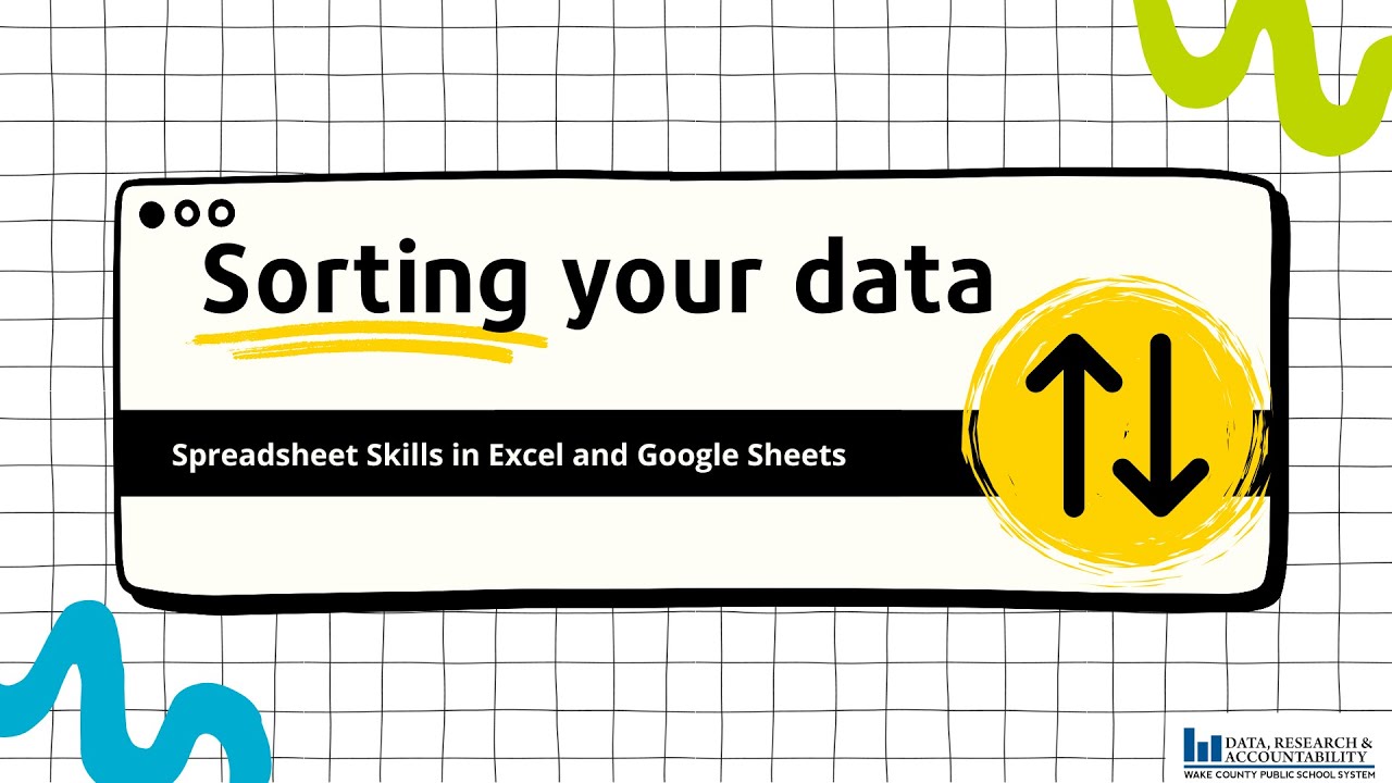 Sorting Your Data Youtube