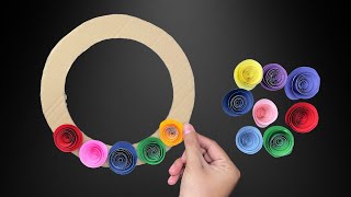 Beautiful and Easy Paper Wall Hanging / Paper Craft For Home Decoration / Amazing Ideas DIY