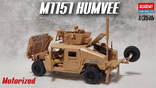 Academy 1/35 M1151 HUMVEE Building before painting part1